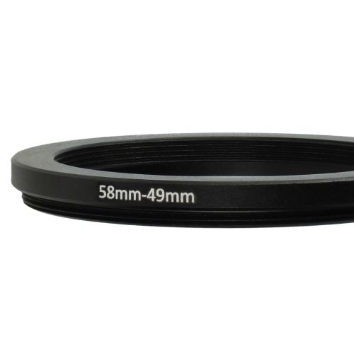 VHBW Ring Adapter 58 mm - 49 mm, Metal