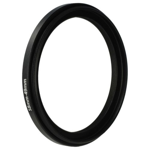 VHBW Ring Adapter 58 mm - 49 mm, Metal