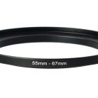 VHBW 55-67 mm Step-Up Gyűrűs Adapter - Szűrőadapter