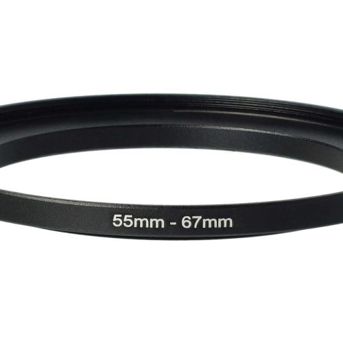 VHBW 55-67 mm Step-Up Gyűrűs Adapter - Szűrőadapter