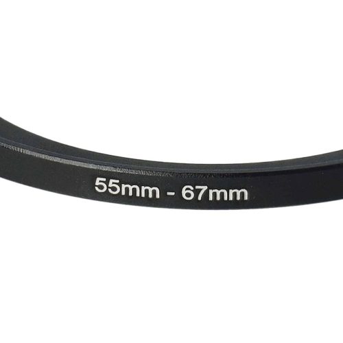 VHBW 55-67 mm Step-Up Gyűrűs Adapter - Szűrőadapter