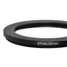 VHBW 67 mm to 52 mm Ring Adapter for Camera Lenses