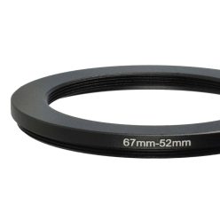 VHBW 67 mm to 52 mm Ring Adapter for Camera Lenses