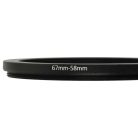 VHBW Step Ring Adapter 67mm-58mm for Camera Lenses