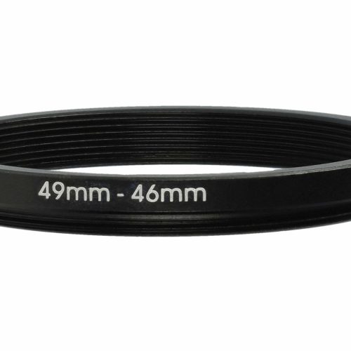 VHBW 49mm-46mm Ring Adapter for Camera Lens, Metal