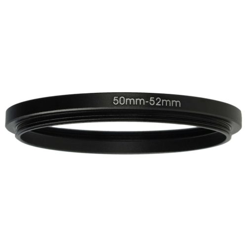 VHBW 50 mm - 52 mm Step-Up Gyűrűs Adapter - Szűrőadapter