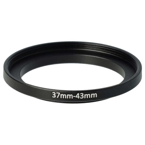 VHBW 37mm-43mm Step-Up Gyűrűs Adapter - Szűrőadapter