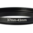 VHBW 37mm-43mm Step-Up Gyűrűs Adapter - Szűrőadapter