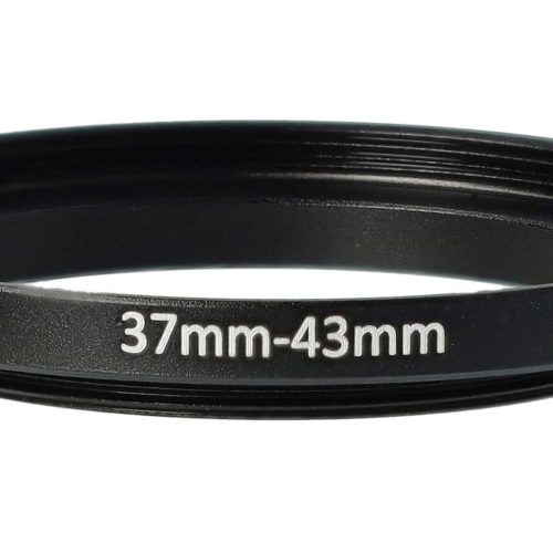 VHBW 37mm-43mm Step-Up Gyűrűs Adapter - Szűrőadapter