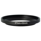 VHBW 37mm-43mm Step-Up Gyűrűs Adapter - Szűrőadapter