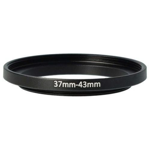 VHBW 37mm-43mm Step-Up Gyűrűs Adapter - Szűrőadapter
