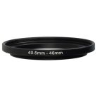 VHBW 40,5 mm - 46 mm Step-Up Gyűrűs Adapter - Szűrőadapter