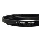 VHBW 40,5 mm - 46 mm Step-Up Gyűrűs Adapter - Szűrőadapter