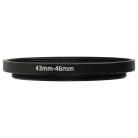 VHBW 43-46 mm Step-Up Gyűrűs Adapter - Szűrőadapter