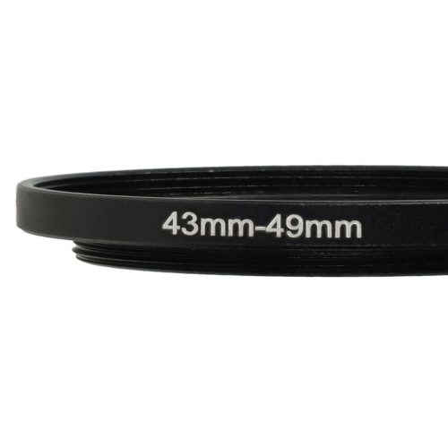 VHBW 43mm-49mm Step-Up Gyűrűs Adapter - Szűrőadapter