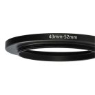 VHBW 43mm-52mm Step-Up Gyűrűs Adapter - Szűrőadapter