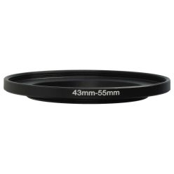 VHBW 43mm-55mm Step-Up Gyűrűs Adapter - Szűrőadapter