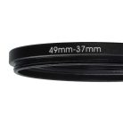 VHBW Step Ring Adapter 49mm-37mm for Camera Lenses