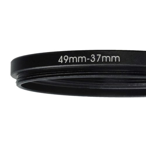VHBW Step Ring Adapter 49mm-37mm for Camera Lenses