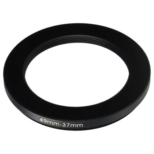 VHBW Step Ring Adapter 49mm-37mm for Camera Lenses