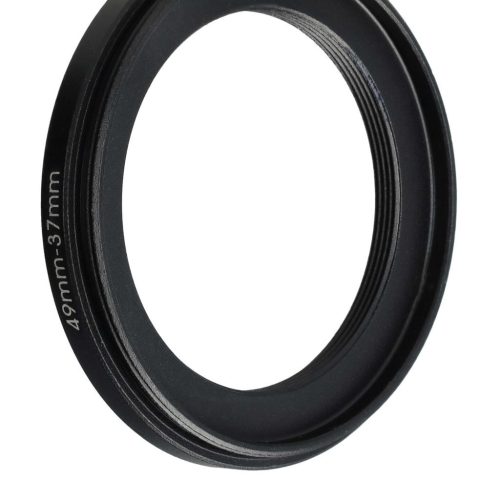 VHBW Step Ring Adapter 49mm-37mm for Camera Lenses