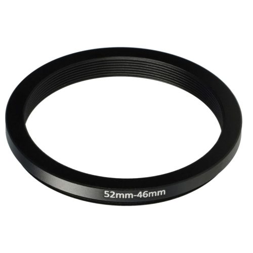 Gyűrűs adapter 52 mm - 46 mm, fém