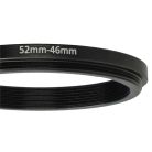 VHBW Step Ring Adapter 52 mm - 46 mm, Metal