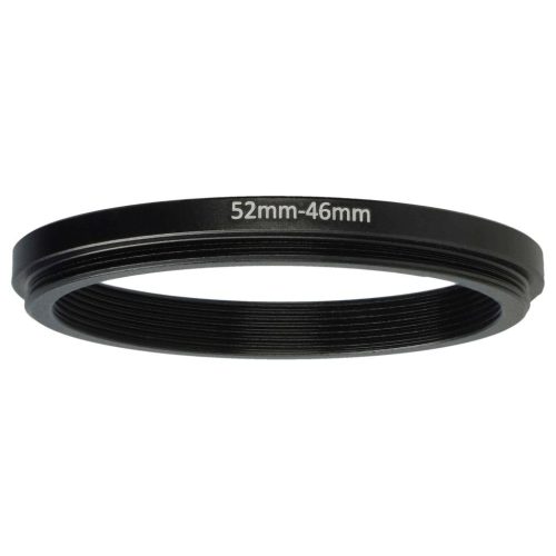 VHBW Step Ring Adapter 52 mm - 46 mm, Metal
