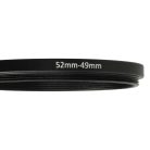 VHBW Step Ring Adapter 52 mm - 49 mm, for Camera Lens, Metal