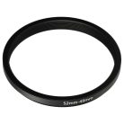 VHBW Step Ring Adapter 52 mm - 49 mm, for Camera Lens, Metal