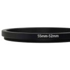 VHBW Step Ring Adapter 55 mm to 52 mm