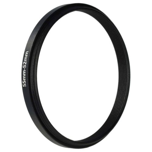 VHBW Step Ring Adapter 55 mm to 52 mm