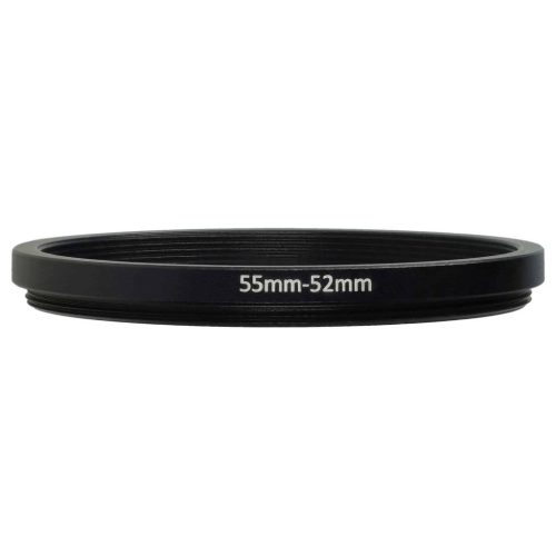 VHBW Step Ring Adapter 55 mm to 52 mm