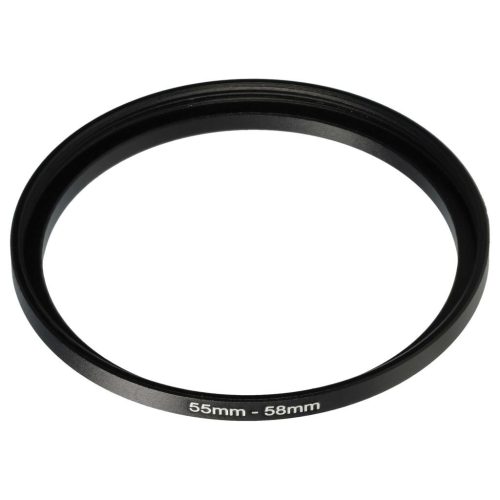 VHBW 55mm-58mm Step-Up Gyűrűs Adapter - Szűrőadapter