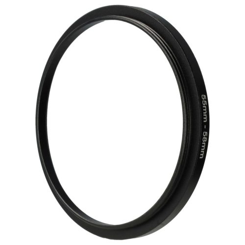 VHBW 55mm-58mm Step-Up Gyűrűs Adapter - Szűrőadapter