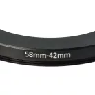 VHBW 58 mm bis 42 mm Ringadapter, Metall