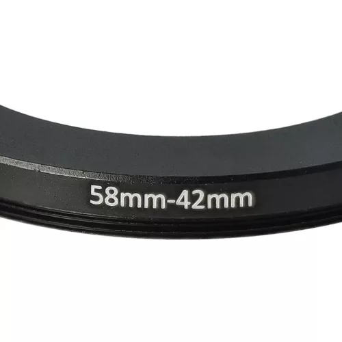 VHBW 58 mm bis 42 mm Ringadapter, Metall