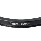 VHBW 58 mm bis 52 mm Ringadapter, Metall