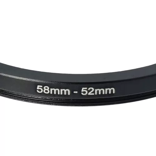 VHBW 58 mm bis 52 mm Ringadapter, Metall