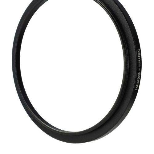 VHBW 58 mm - 62 mm Step-Up Gyűrűs Adapter - Szűrőadapter