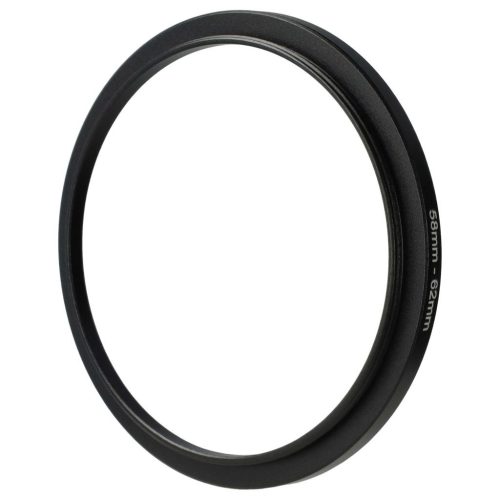 VHBW 58 mm - 62 mm Step-Up Gyűrűs Adapter - Szűrőadapter