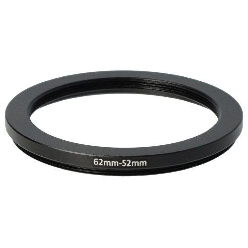 VHBW 62 mm to 52 mm Ring Adapter, Camera Lens, Metal