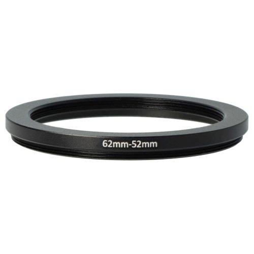 VHBW 62 mm to 52 mm Ring Adapter, Camera Lens, Metal