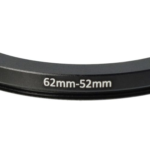 VHBW 62 mm to 52 mm Ring Adapter, Camera Lens, Metal