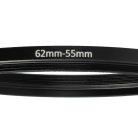VHBW 62 mm to 55 mm Step-Up Ring Adapter, Metal