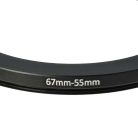 VHBW 67 mm to 55 mm Ring Adapter, Metal