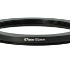 VHBW 67 mm to 55 mm Ring Adapter, Metal