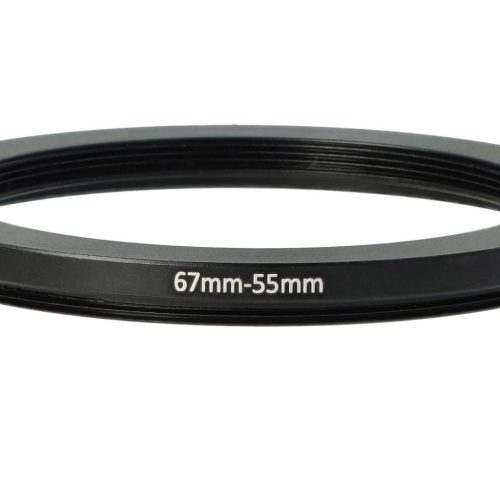 VHBW 67 mm to 55 mm Ring Adapter, Metal