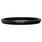 VHBW 67 mm bis 62 mm Ringadapter für Kameralinsen, Metall