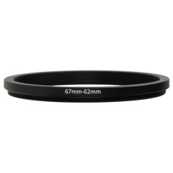 VHBW 67 mm to 62 mm Ring Adapter for Camera Lenses, Metal